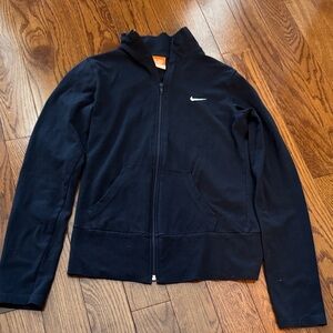 Nike Navy Full-Zip Sweatshirt